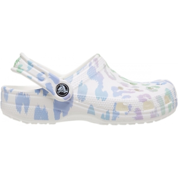 Classic Out of this Word II Clog Kid´s White/Leopard