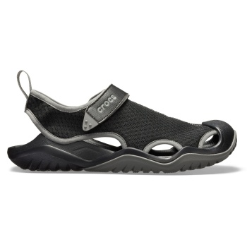 Crocs™ Swiftwater Mesh Deck Sandal Men's Black