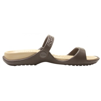 Crocs™ Cleo Sandal Espresso / Gold