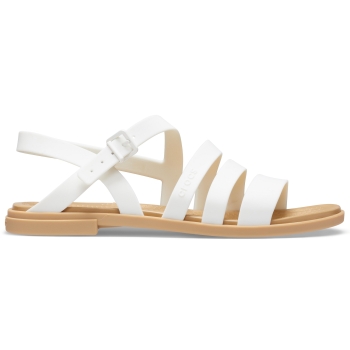 Crocs™ Tulum Sandal W Oyster/Tan
