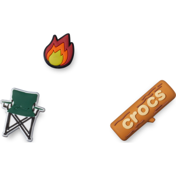 Crocs™ Jibbitz™ Gone Camping Pin Backer 3 Pack