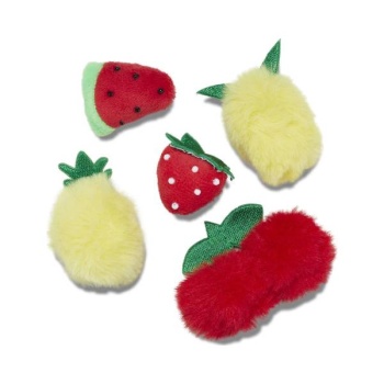 Crocs™ Jibbitz™ Pom-Pom Fruit Salad 5 Pack