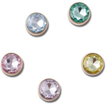 Crocs™ Jibbitz™ Gold And Gem 5 Pack