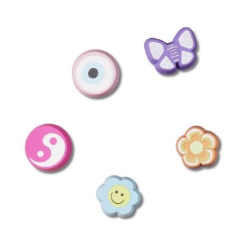 Crocs™ Jibbitz™ Nostalgia Girly Eraser 5 Pack