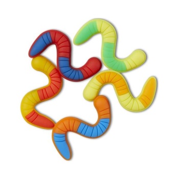 Crocs™ Jibbitz™ UV Changing Candy Worms 5 Pack