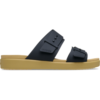 Crocs™ Brooklyn Buckle Low Black/Tan