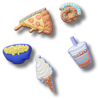 Crocs™Jibbitz™FUNNY FOODS 5 PACK