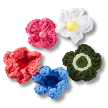 Crocs™Jibbitz™Crochet Floral Mix 5 Pack Crocs™Jibbitz™Crochet Floral Mix 5 Pack