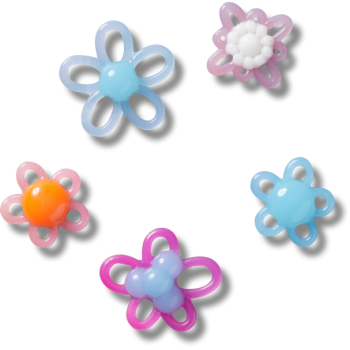 Crocs™ Jibbitz™ Vibrant Blossom 5 Pack