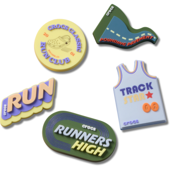 Crocs™ Jibbitz™ Run Club 5 Pack