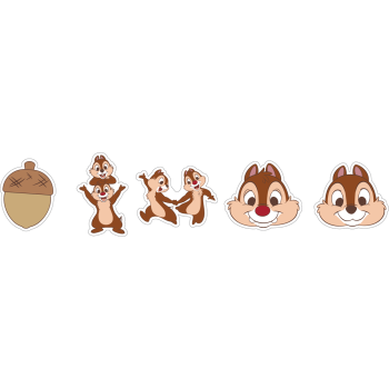 Crocs™Jibbitz™Disney Chip n Dale 5 Pack Crocs™Jibbitz™Disney Chip n Dale 5 Pack