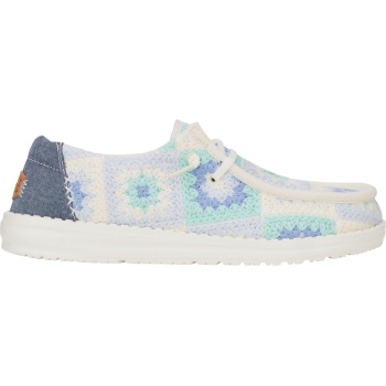 Hey Dude Wendy Cottage Crochet Bay Blue/Multi