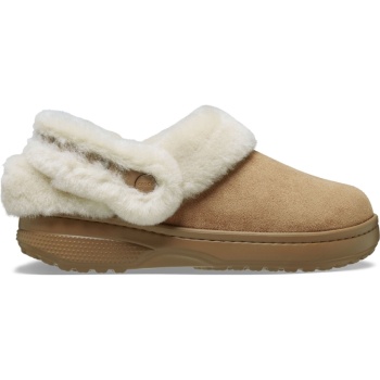 Crocs™ Classic Unfurgettable Sueded Clog Sepia