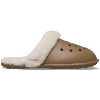 Crocs™ Classic Fuzz Scuff Sepia
