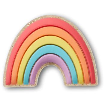Crocs™ Jibbitz™ Pastel Glitter Rainbow