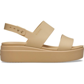 Crocs™ Brooklyn Low Wedge Cashew / Cashew