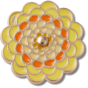Crocs™ Jibbitz™ Yellow Spinner Flower