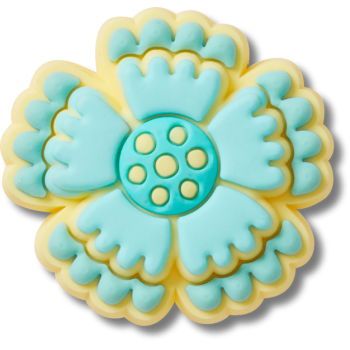 Crocs™ Jibbitz™ Multi Blue Flower