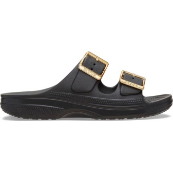Crocs™ Saturday Metallic Buckle Sandal W Black
