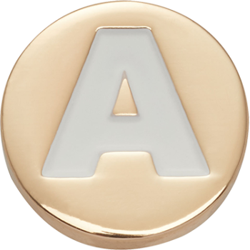 Crocs™ Jibbitz™ Gold Letter A