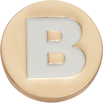 Crocs™ Jibbitz™ Gold Letter B