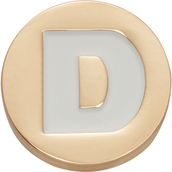 Crocs™ Jibbitz™ Gold Letter D