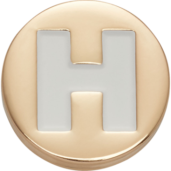 Crocs™ Jibbitz™ Gold Letter H