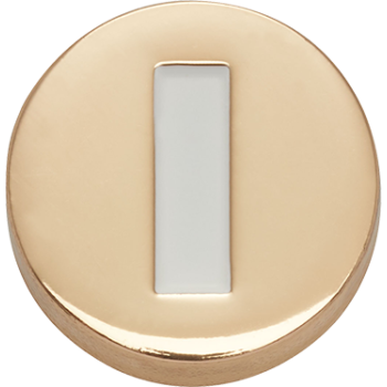 Crocs™ Jibbitz™ Gold Letter I