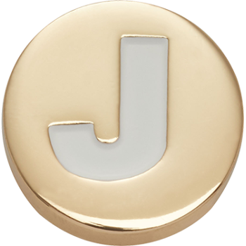 Crocs™ Jibbitz™ Gold Letter J