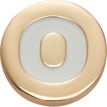 Crocs™ Jibbitz™ Gold Letter O