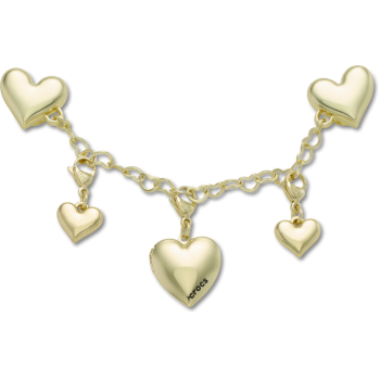 Crocs™ Jibbitz™ Gold Heart Chain
