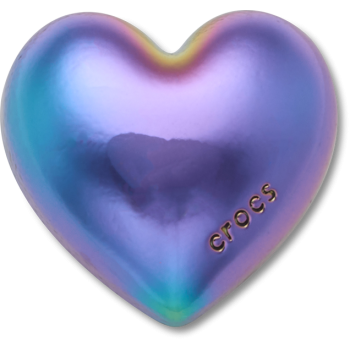 Crocs™ Jibbitz™ Iridescent Bubble Heart