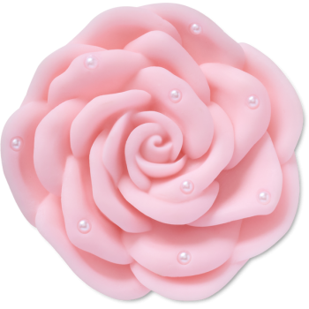 Crocs™ Jibbitz™ Pink Rose With Pearls