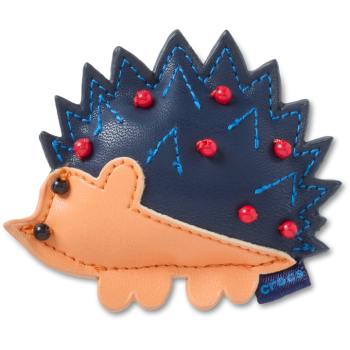 Crocs™ Jibbitz™ Faux Leather Hedgehog