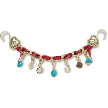 Crocs™ Jibbitz™ Gold Bandana Rivet Chain