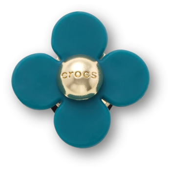 Crocs™ Jibbitz™ Retro Blue Spinner Flower