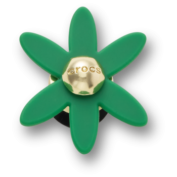 Crocs™ Jibbitz™ Retro Green Spinner Flower