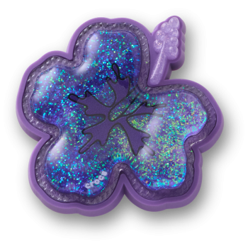 Crocs™ Jibbitz™ Squish Purple Hibiscus