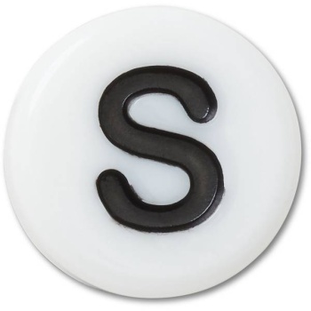 Crocs™ Jibbitz™ Tiny Friendship Letter S