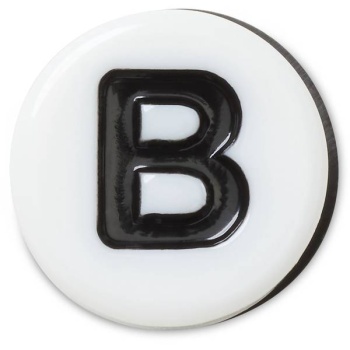 Crocs™ Jibbitz™ Tiny Friendship Letter B