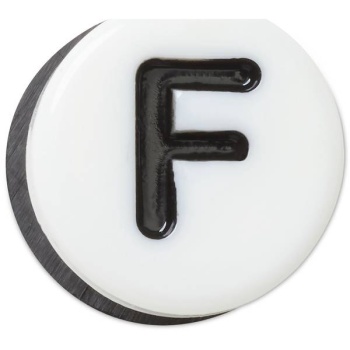 Crocs™ Jibbitz™ Tiny Friendship Letter F