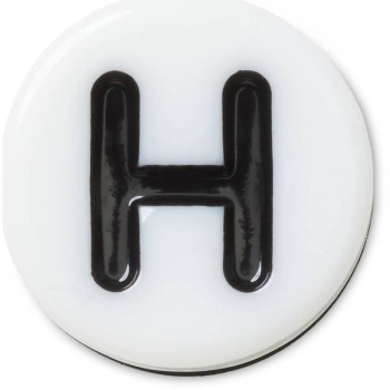 Crocs™ Jibbitz™ Tiny Friendship Letter H