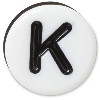Crocs™ Jibbitz™ Tiny Friendship Letter K