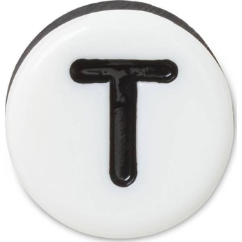 Crocs™ Jibbitz™ Tiny Friendship Letter T, 1