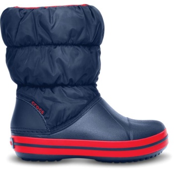 Crocs™ Winter Puff Boot T Navy / Red