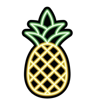 Crocs™Jibbitz™LED PINEAPPLE