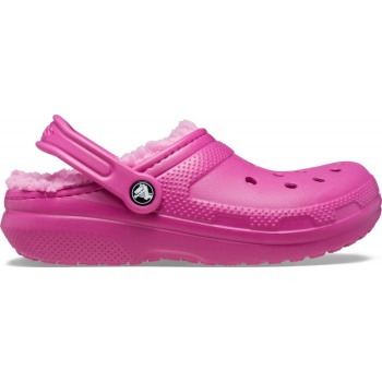 Classic Lined Clog Fuchsia Fun