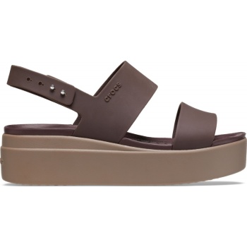 Crocs™ Brooklyn Low Wedge Mocha/Mushroom