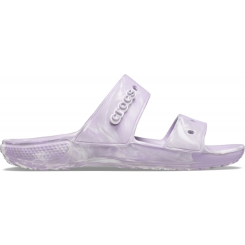Crocs™  Classic Crocs Marbled Sandal Lavender/Multi