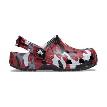 Classic Camo Clog T Black/Red